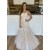 Mermaid Lace Appliques Long Prom Dresses Formal Evening Gowns 6011014