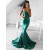 Mermaid V-Neck Long Prom Dresses Formal Evening Gowns 6011048