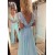 A-Line Beaded Chiffon Long Prom Dresses Formal Evening Gowns 6011068