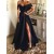 A-Line Off-the-Shoulder Long Prom Dresses Formal Evening Gowns 6011088