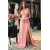 A-Line Long Chiffon Prom Dresses Formal Evening Gowns 6011100