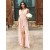 A-Line V-Neck Chiffon Long Prom Dresses Formal Evening Gowns 6011141