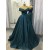 A-Line Off-the-Shoulder Long Prom Dresses Formal Evening Gowns 6011154