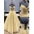 A-Line Tulle Long Prom Dresses Formal Evening Gowns 6011163