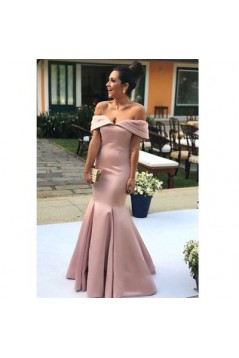 Mermaid Off-the-Shoulder Long Prom Dresses Formal Evening Gowns 6011169