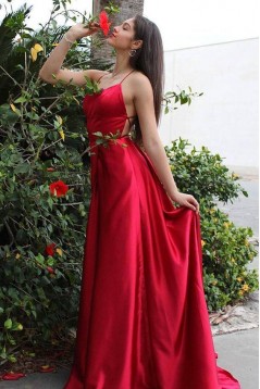 A-Line Long Prom Dresses Formal Evening Gowns 6011192