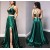 A-Line Two Pieces Long Prom Dresses Formal Evening Gowns 6011193