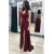 A-Line Chiffon V-Neck Long Prom Dresses Formal Evening Gowns 6011212