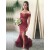 Mermaid Sequins Off-the-Shoulder Long Prom Dresses Formal Evening Gowns 6011218