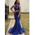 Mermaid Two Pieces Long Prom Dresses Formal Evening Gowns 6011299