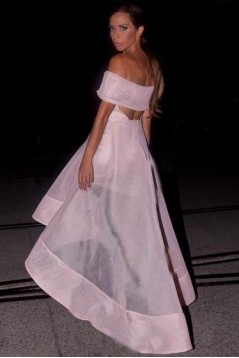 High Low Off-the-Shoulder Prom Dresses Formal Evening Gowns 6011307