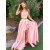 A-Line Asymmetrical Two Pieces Lace Long Prom Dresses Formal Evening Gowns 6011356