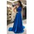 A-Line Beaded Long Prom Dresses Formal Evening Gowns 6011382