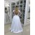 A-Line Long White Lace Prom Dresses Formal Evening Gowns 6011458