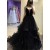 Long Black Tulle Prom Dresses Formal Evening Gowns 6011519