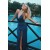 Simple V-Neck Long Prom Dresses Formal Evening Gowns 6011520