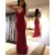 Mermaid V-Neck Backless Long Prom Dresses Formal Evening Gowns 6011593