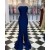 Mermaid Strapless Long Prom Dresses Formal Evening Gowns 6011596