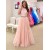 A-Line Beaded Lace Tulle Long Prom Dresses Formal Evening Gowns 6011612