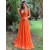 A-Line Spaghetti Straps V-Neck Long Prom Dresses Formal Evening Gowns 601813
