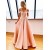 A-Line Off-the-Shoulder Long Prom Dresses Formal Evening Gowns with Pockets 601844