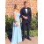 A-Line Lace Off-the-Shoulder Long Prom Dresses Formal Evening Gowns 601859