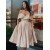 A-Line Off-the-Shoulder Simple Prom Dresses Formal Evening Gowns 601876