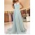 A-Line Lace Chiffon Sweetheart Long Prom Dresses Formal Evening Gowns 601887