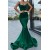 Mermaid Spaghetti Straps Long Prom Dresses Formal Evening Gowns 601900