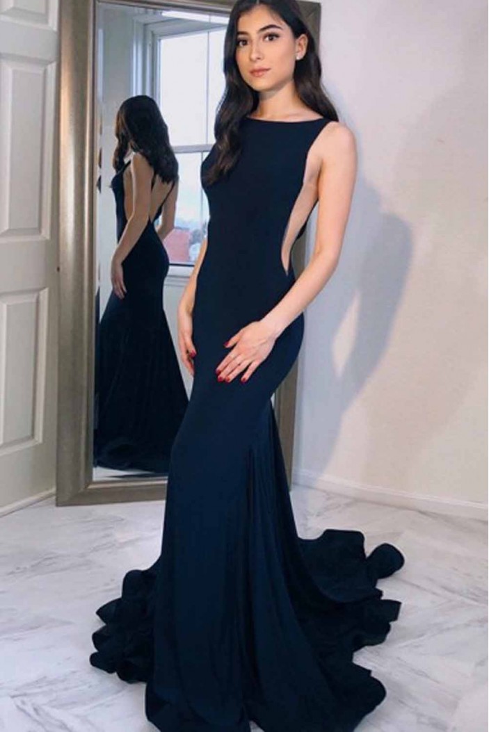 Mermaid Long Prom Dresses Formal Evening Gowns 601920