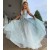 A-Line V-Neck Long Prom Dresses Formal Evening Gowns 601924