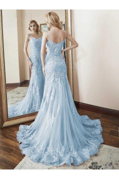 Mermaid Sweetheart Lace Long Prom Dresses Formal Evening Gowns 601950