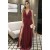 A-Line V-Neck Long Prom Dresses Formal Evening Gowns 601970