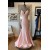 Mermaid V-Neck Long Prom Dresses Formal Evening Gowns 601982