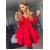 Short Prom Dress Long Sleeves Homecoming Dresses Graduation Party Dresses 701013