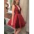 Short V-Neck Prom Dress Homecoming Dresses Graduation Party Dresses 701033