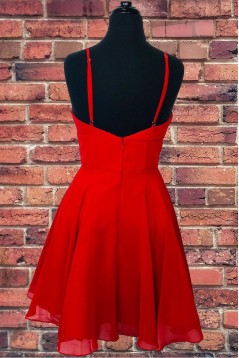 Short Red Prom Dress Homecoming Dresses Graduation Party Dresses 701059