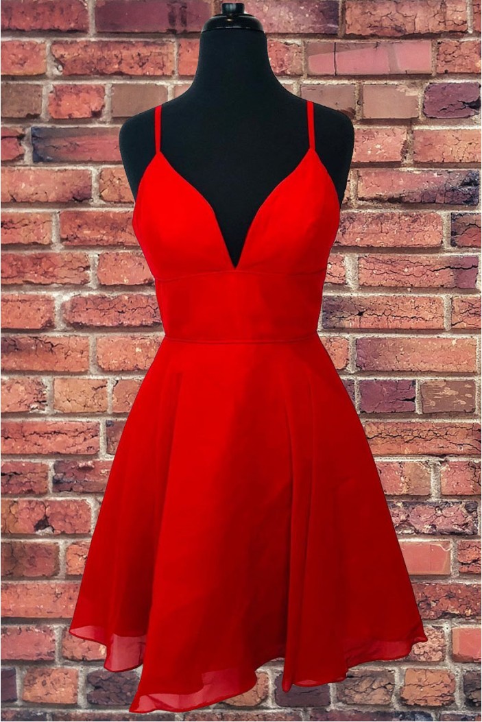 Short Red Prom Dress Homecoming Dresses Graduation Party Dresses 701059