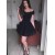 Short Black Prom Dress Homecoming Dresses Graduation Party Dresses 701088