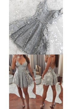 Short/Mini Lace Prom Dress Homecoming Graduation Cocktail Dresses 701155