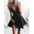 Short Black Prom Dress Homecoming Graduation Cocktail Dresses 701236