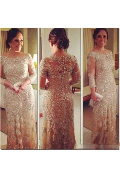 Elegant Beaded Lace Mother of the Bride Dresses 702048