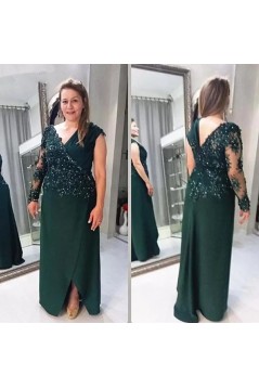 Elegant Lace and Chiffon Mother of the Bride Dresses 702117