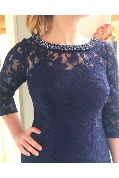 Short Knee Length Lace Mother of the Bride Dresses 702123