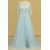 A-Line Light Blue Chiffon and Lace Mother of the Bride Dresses 702140