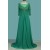 A-Line Long Green Chiffon and Lace Mother of the Bride Dresses 702142