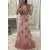 Long Pink Mermaid Lace Mother of the Bride Dresses 702143