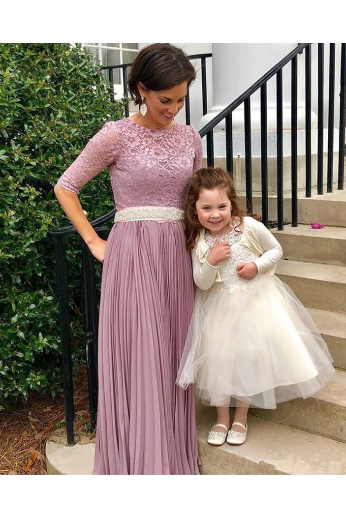 A-Line Chiffon and Lace Mother of the Bride Dresses 702144