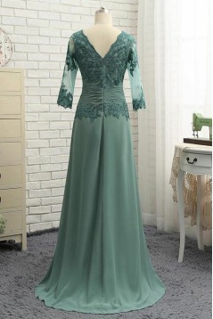 A-Line Chiffon and Lace Mother of the Bride Dresses 702150