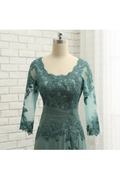 A-Line Chiffon and Lace Mother of the Bride Dresses 702150